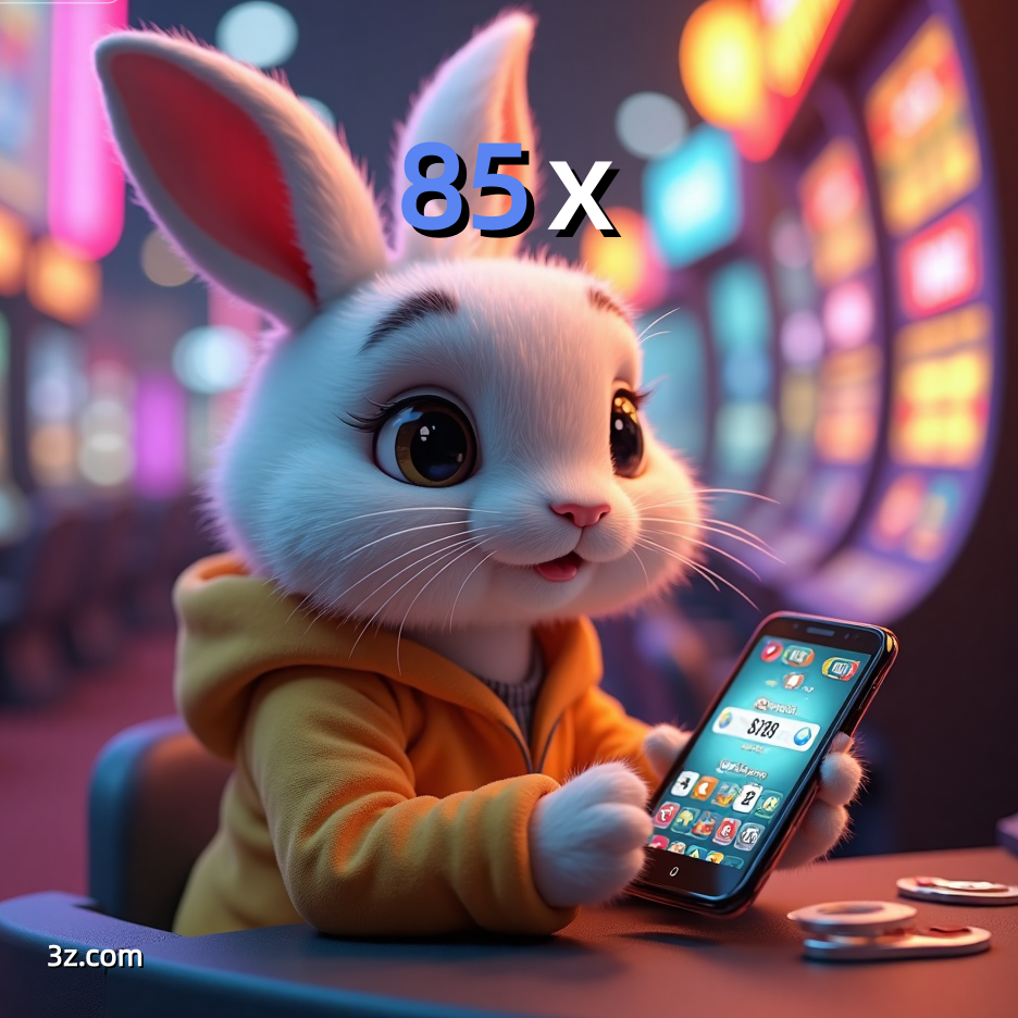 Imagem promocional da 85x mostrando a plataforma e suas vantagens